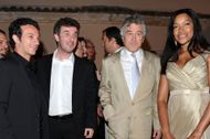 Robert De Niro and Grace Hightower in Taormina, Italy in 2010. (Image via Getty)